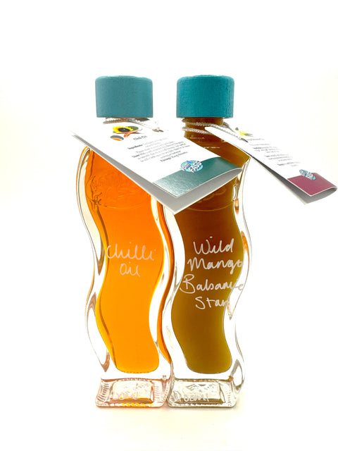 2x100ml Quadra Set Chilli Oil & Wild Mango Balsamic Star
