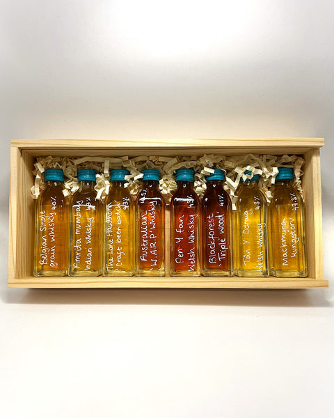 Wooden World Whisky Taster Set