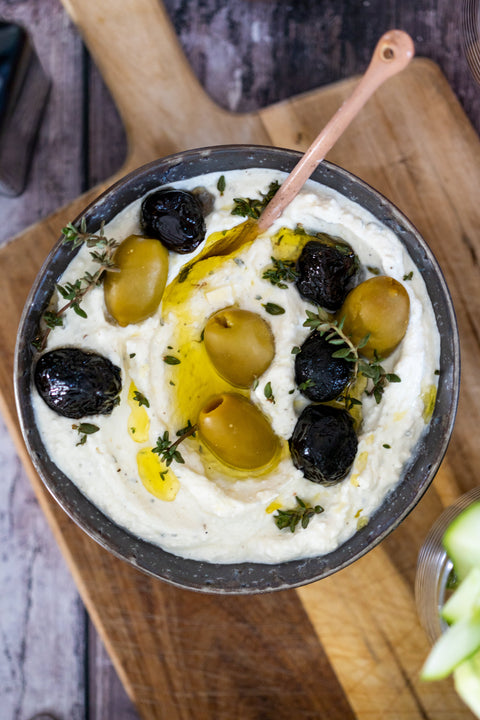 Feta Dip with olives