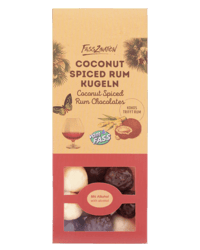 Coconut spiced rum chocolate balls