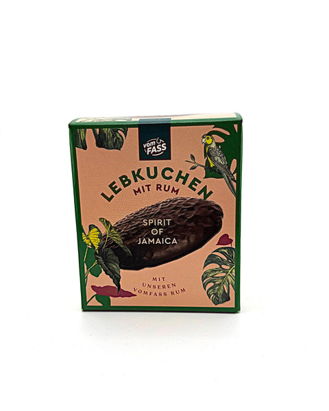 Ginger oat biscuit with spirit of Jamaica