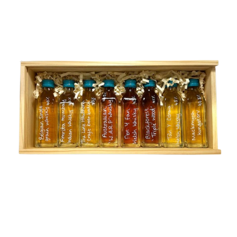 Wooden World Whisky Taster Set