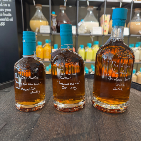 The Lone Hawthorn Bordeaux Red Wine Small Batch Irish Whiskey