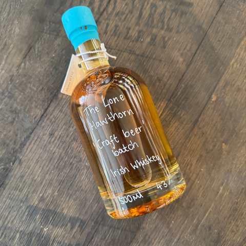 The Lone Hawthorn "Craft Beer Batch" Small Batch Irish Whiskey
